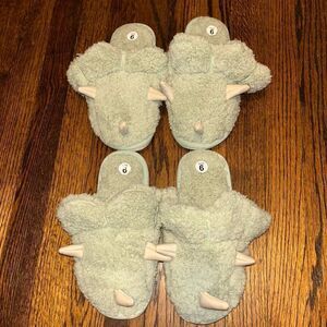 Set of 2 new slippers